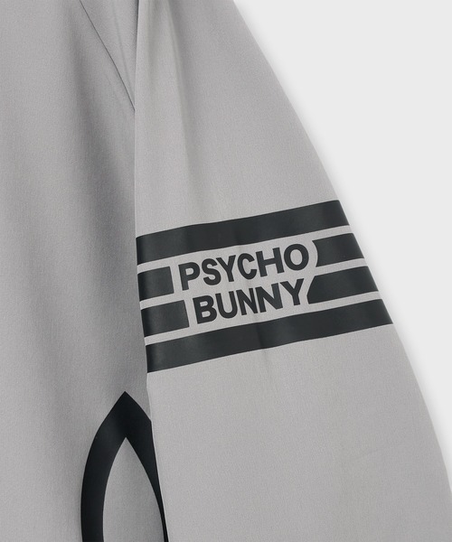 セール】[WEB限定]マークラインサイドロゴ ジップモックネックTシャツ