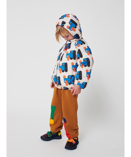 BOBO CHOSES（ボボショーズ）の「Chess Pawn長パンツ【キッズ】（スウェットパンツ・キッズ・ブラウン・100/110/120/130/140）」の4枚目の写真