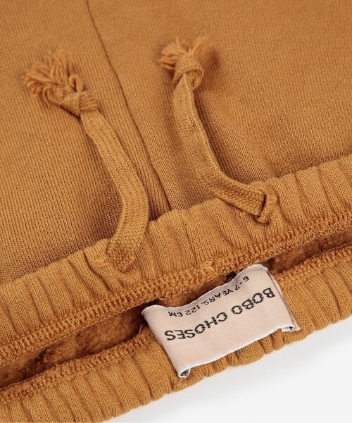 BOBO CHOSES（ボボショーズ）の「Chess Pawn長パンツ【キッズ】（スウェットパンツ・キッズ・ブラウン・100/110/120/130/140）」の7枚目の写真