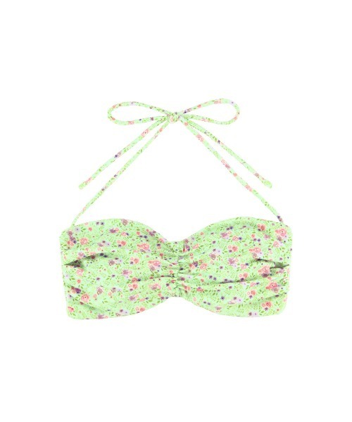 ALEXIA STAM（アリシアスタン）の「Marisol /ギャザーフィットバンドゥTOP（水着・レディース・グリーン系その他/ブルー系その他/ピンク系その他・S/M/L）」の15枚目の写真