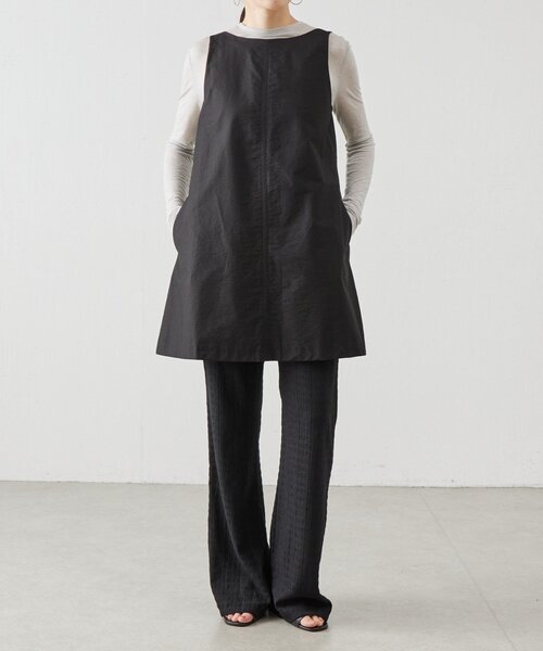 BEARDSLEY（ビアズリー）の「《LEVAR》チュニックワンピース（チュニック・レディース・ブラック・SMALL）」の3枚目の写真