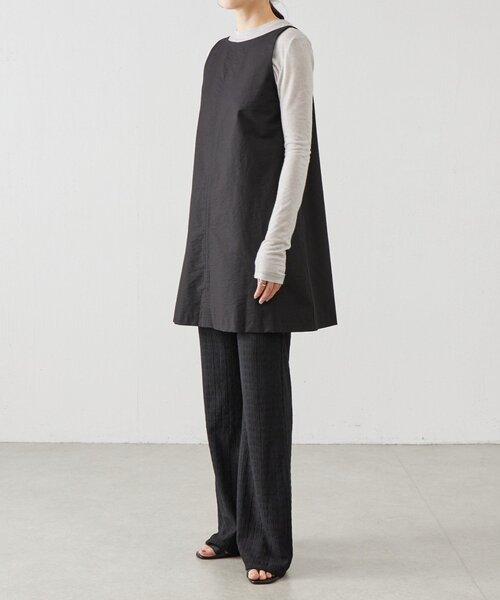 BEARDSLEY（ビアズリー）の「《LEVAR》チュニックワンピース（チュニック・レディース・ブラック・SMALL）」の4枚目の写真