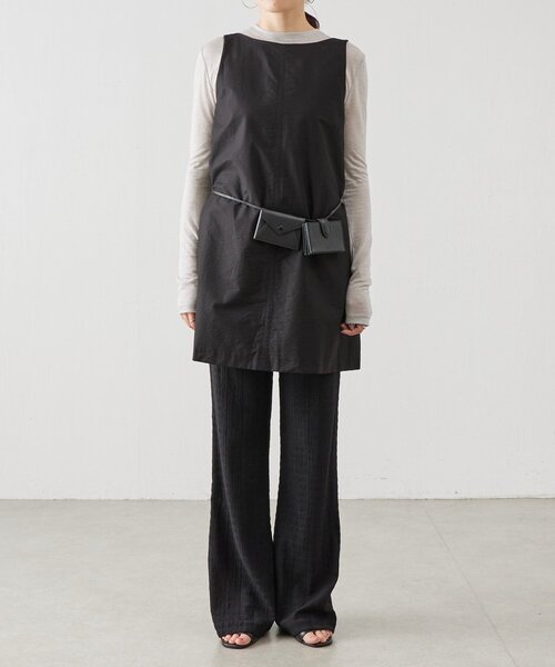 BEARDSLEY（ビアズリー）の「《LEVAR》チュニックワンピース（チュニック・レディース・ブラック・SMALL）」の7枚目の写真