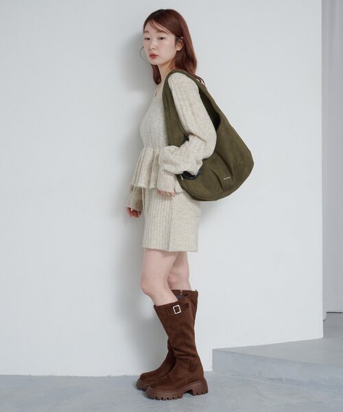 Kastane(カスタネ)の「*【SETUP対応】バルーンリブニット(ニット/セーター・レディース・アイボリー/グレー/チャコールグレー・FREE)」の18枚目の写真