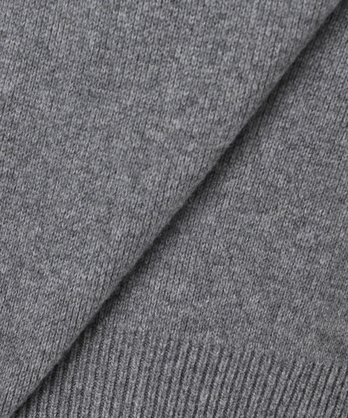 journal standard L'essage(ジャーナルスタンダードレサージュ)の「【R2W/アールツーダブリュー】FARBER SEMI CROP TURTLE KN:ニット(ニット/セーター・レディース・チャコールグレー/パープル・1)」の22枚目の写真