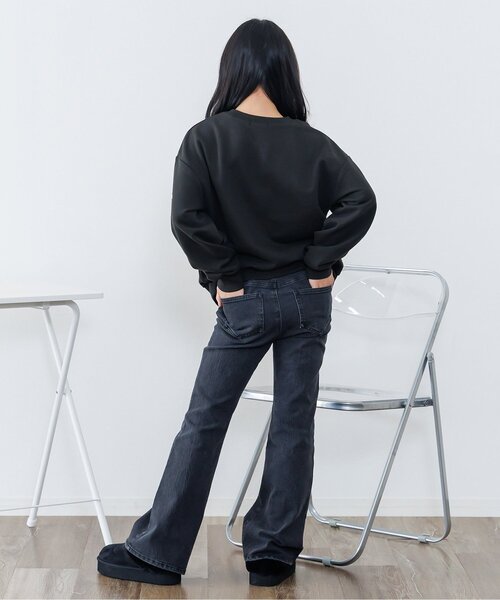 algy（アルジー）の「サガラロゴトレーナー（スウェット・キッズ・ピンク/ブラック/アイボリー・XX-SMALL/X-SMALL/MEDIUM/SMALL）」の9枚目の写真