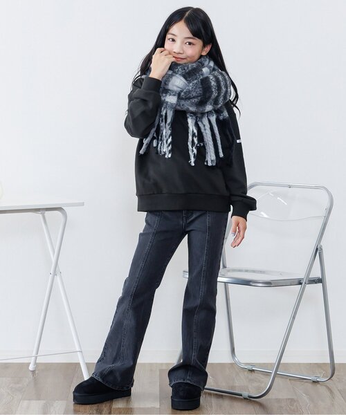 algy（アルジー）の「サガラロゴトレーナー（スウェット・キッズ・ピンク/ブラック/アイボリー・XX-SMALL/X-SMALL/MEDIUM/SMALL）」の10枚目の写真