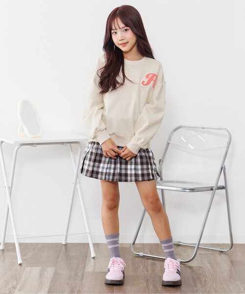 algy（アルジー）の「サガラロゴトレーナー（スウェット・キッズ・ピンク/ブラック/アイボリー・XX-SMALL/X-SMALL/MEDIUM/SMALL）」の5枚目の写真