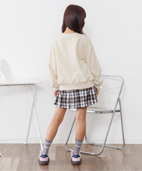 algy（アルジー）の「サガラロゴトレーナー（スウェット・キッズ・ピンク/ブラック/アイボリー・XX-SMALL/X-SMALL/MEDIUM/SMALL）」の6枚目の写真