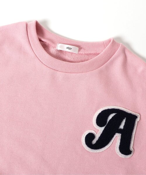 algy（アルジー）の「サガラロゴトレーナー（スウェット・キッズ・ピンク/ブラック/アイボリー・XX-SMALL/X-SMALL/MEDIUM/SMALL）」の12枚目の写真