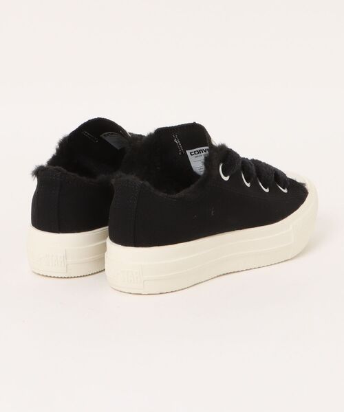CONVERSE(コンバース)の「《CONVERSE》ALLSTAR LIGHT PLTS BIGEYELETS MANYBOA OX(スニーカー・レディース・ブラック/クリーム・22.5cm/23.0cm/23.5cm/24.0cm/24.5cm)」の3枚目の写真