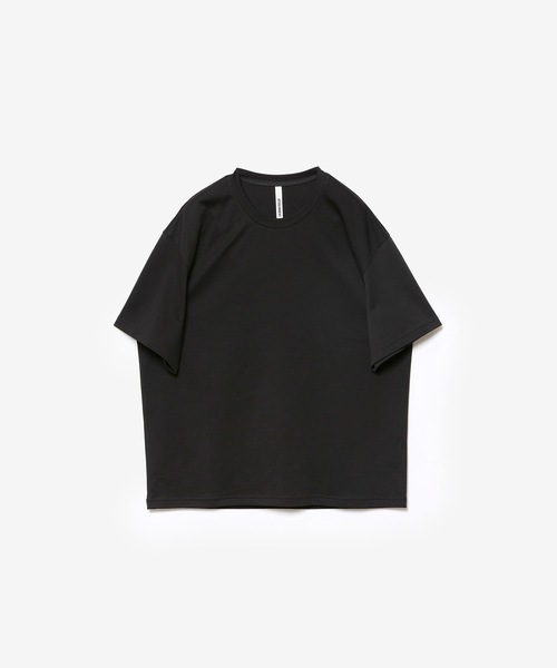 ATTACHMENT（アタッチメント）の「コットン ダブルフェイス オーバーサイズド S/S TEE / COTTON DOUBLE FACE OVERSIZED S/S TEE（Tシャツ/カットソー・メンズ・ダークグレー/ダークベージュ/ホワイト/ブラウン/ブラック・1/2/3）」の2枚目の写真
