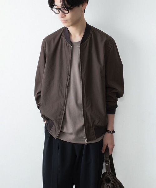 ATTACHMENT（アタッチメント）の「コットン ダブルフェイス オーバーサイズド S/S TEE / COTTON DOUBLE FACE OVERSIZED S/S TEE（Tシャツ/カットソー・メンズ・ダークグレー/ダークベージュ/ホワイト/ブラウン/ブラック・1/2/3）」の22枚目の写真