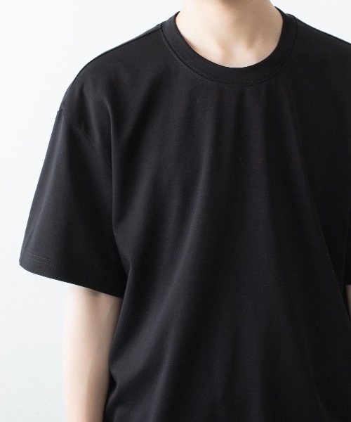 ATTACHMENT(アタッチメント)の「コットン ダブルフェイス オーバーサイズド S/S TEE / COTTON DOUBLE FACE OVERSIZED S/S TEE(Tシャツ/カットソー・メンズ・ダークグレー/ダークベージュ/ホワイト/ブラウン/ブラック・1/2/3)」の11枚目の写真