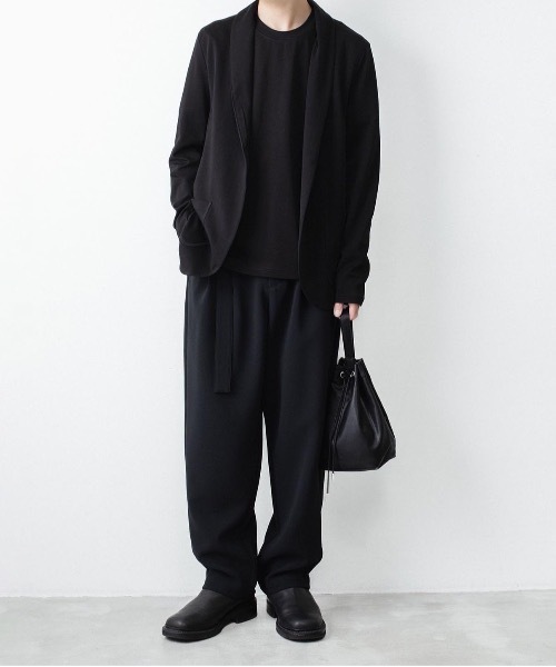 ATTACHMENT(アタッチメント)の「コットン ダブルフェイス オーバーサイズド S/S TEE / COTTON DOUBLE FACE OVERSIZED S/S TEE(Tシャツ/カットソー・メンズ・ダークグレー/ダークベージュ/ホワイト/ブラウン/ブラック・1/2/3)」の15枚目の写真