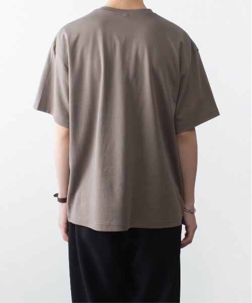 ATTACHMENT(アタッチメント)の「コットン ダブルフェイス オーバーサイズド S/S TEE / COTTON DOUBLE FACE OVERSIZED S/S TEE(Tシャツ/カットソー・メンズ・ダークグレー/ダークベージュ/ホワイト/ブラウン/ブラック・1/2/3)」の19枚目の写真