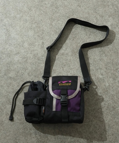 Overland(オーバーランド)の「【OverLand EQUIPMENT/オーバーランドイクイップメント】BOTTLE SHOULDER BAG / ボトル ショルダー バッグ(ショルダーバッグ・メンズ・グレー/パープル/ブラック・FREE)」の6枚目の写真