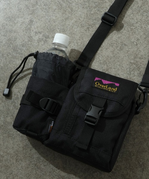 Overland(オーバーランド)の「【OverLand EQUIPMENT/オーバーランドイクイップメント】BOTTLE SHOULDER BAG / ボトル ショルダー バッグ(ショルダーバッグ・メンズ・グレー/パープル/ブラック・FREE)」の10枚目の写真