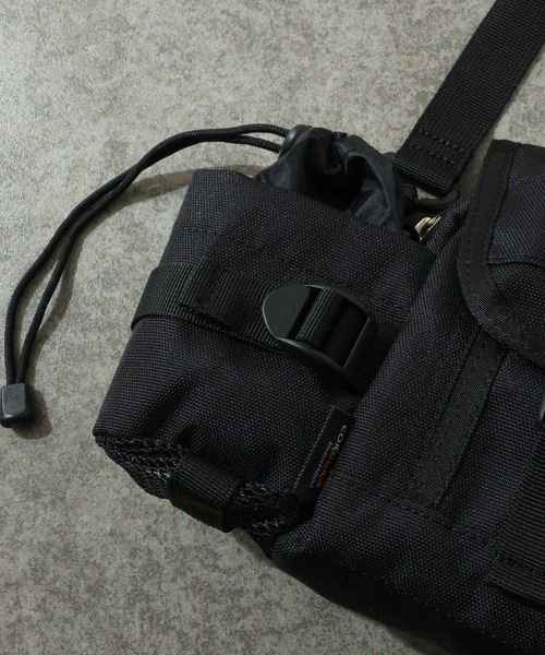 Overland(オーバーランド)の「【OverLand EQUIPMENT/オーバーランドイクイップメント】BOTTLE SHOULDER BAG / ボトル ショルダー バッグ(ショルダーバッグ・メンズ・グレー/パープル/ブラック・FREE)」の12枚目の写真