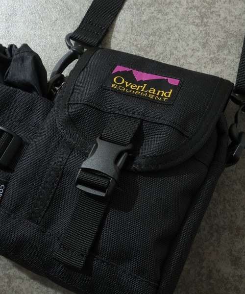 Overland(オーバーランド)の「【OverLand EQUIPMENT/オーバーランドイクイップメント】BOTTLE SHOULDER BAG / ボトル ショルダー バッグ(ショルダーバッグ・メンズ・グレー/パープル/ブラック・FREE)」の13枚目の写真