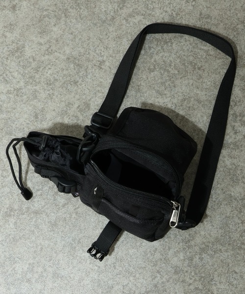 Overland(オーバーランド)の「【OverLand EQUIPMENT/オーバーランドイクイップメント】BOTTLE SHOULDER BAG / ボトル ショルダー バッグ(ショルダーバッグ・メンズ・グレー/パープル/ブラック・FREE)」の14枚目の写真