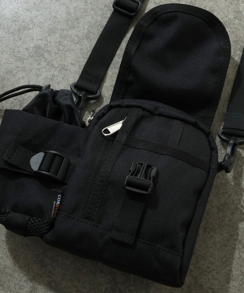 Overland(オーバーランド)の「【OverLand EQUIPMENT/オーバーランドイクイップメント】BOTTLE SHOULDER BAG / ボトル ショルダー バッグ(ショルダーバッグ・メンズ・グレー/パープル/ブラック・FREE)」の15枚目の写真