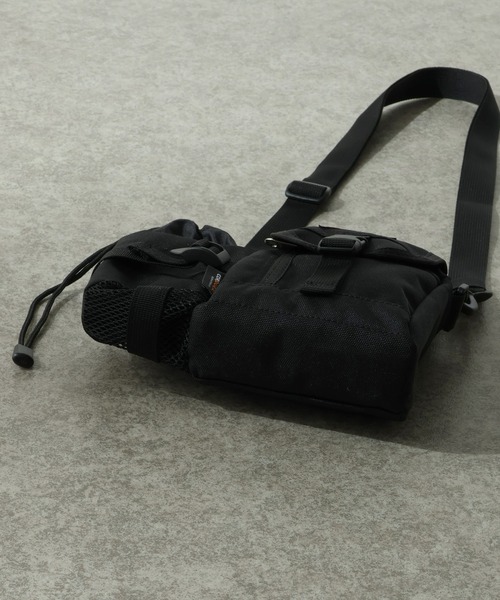 Overland(オーバーランド)の「【OverLand EQUIPMENT/オーバーランドイクイップメント】BOTTLE SHOULDER BAG / ボトル ショルダー バッグ(ショルダーバッグ・メンズ・グレー/パープル/ブラック・FREE)」の9枚目の写真