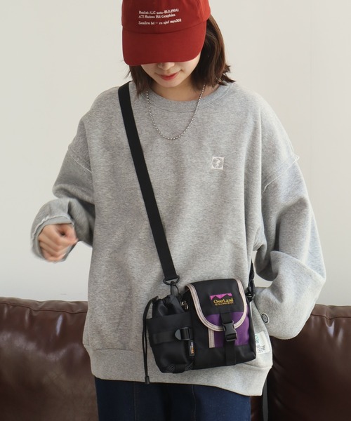 Overland(オーバーランド)の「【OverLand EQUIPMENT/オーバーランドイクイップメント】BOTTLE SHOULDER BAG / ボトル ショルダー バッグ(ショルダーバッグ・メンズ・グレー/パープル/ブラック・FREE)」の19枚目の写真