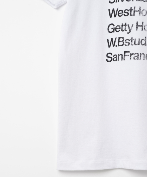 Millo Archive（ミロ アーカイブ）の「フェード ロサンゼルス Tシャツ [ホワイト]（Tシャツ/カットソー・レディース・その他・MEDIUM/LARGE/X-LARGE）」の5枚目の写真