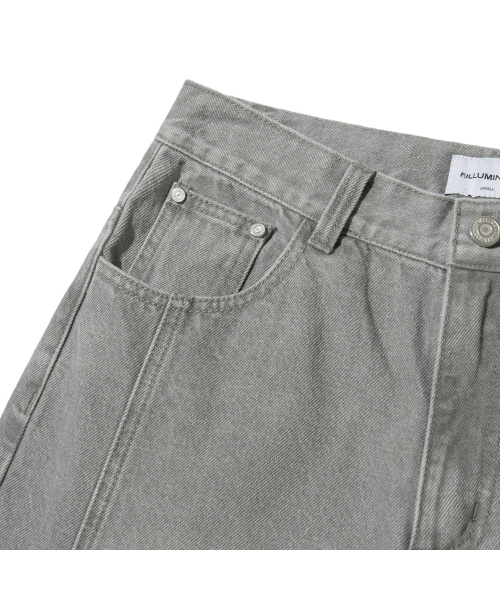 F.ILLUMINATE(フィルミネイト)の「ヘイジウォッシュドデニムパンツ-グレー(デニムパンツ・レディース・その他・SMALL/MEDIUM/LARGE)」の7枚目の写真