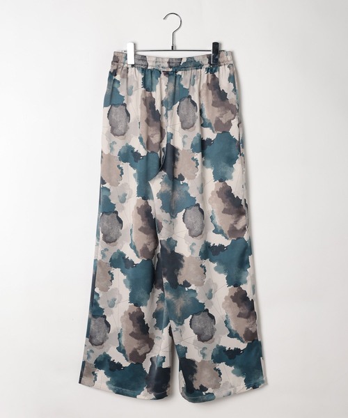 LEPSIM（レプシィム）の「イージーサテン柄パンツ　606860（その他パンツ・レディース・ブラウン系その他/ブルー系その他・FREE）」の3枚目の写真