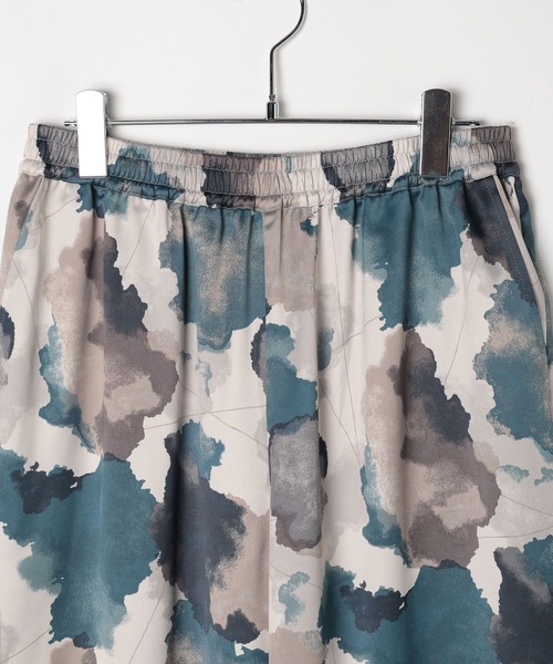 LEPSIM（レプシィム）の「イージーサテン柄パンツ　606860（その他パンツ・レディース・ブラウン系その他/ブルー系その他・FREE）」の4枚目の写真