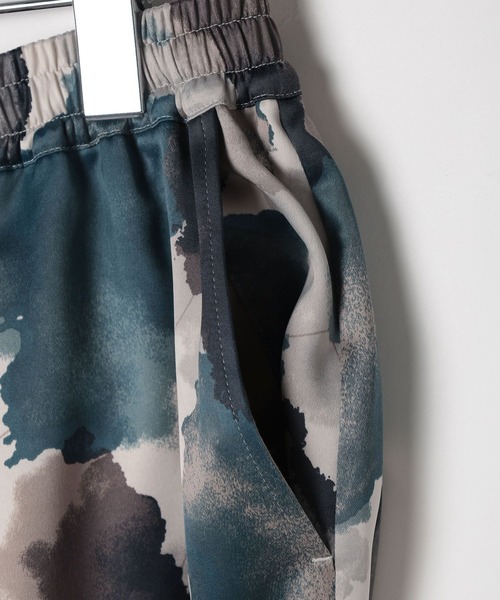 LEPSIM（レプシィム）の「イージーサテン柄パンツ　606860（その他パンツ・レディース・ブラウン系その他/ブルー系その他・FREE）」の5枚目の写真