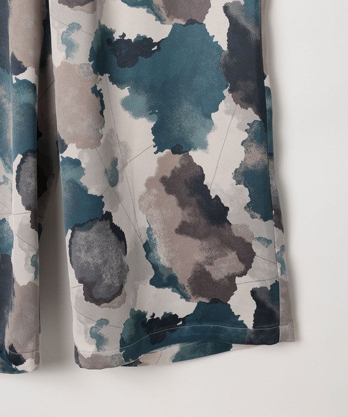 LEPSIM（レプシィム）の「イージーサテン柄パンツ　606860（その他パンツ・レディース・ブラウン系その他/ブルー系その他・FREE）」の6枚目の写真