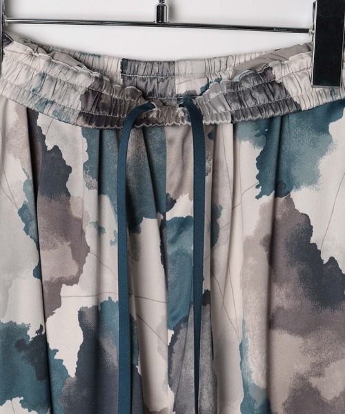 LEPSIM（レプシィム）の「イージーサテン柄パンツ　606860（その他パンツ・レディース・ブラウン系その他/ブルー系その他・FREE）」の7枚目の写真