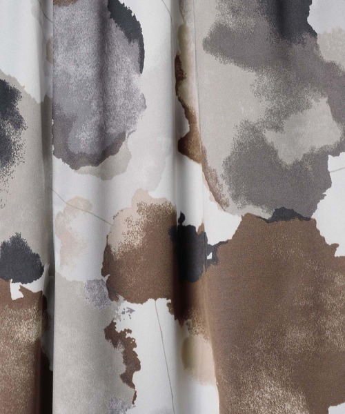 LEPSIM（レプシィム）の「イージーサテン柄パンツ　606860（その他パンツ・レディース・ブラウン系その他/ブルー系その他・FREE）」の9枚目の写真