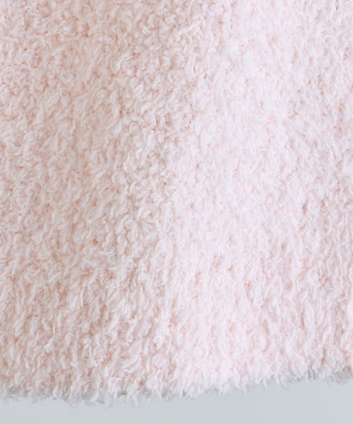 moimoln(モイモルン)の「モコモコニット無地ルームベスト(ベスト・キッズ・ピンク/クリーム・80cm/90cm/100cm)」の10枚目の写真