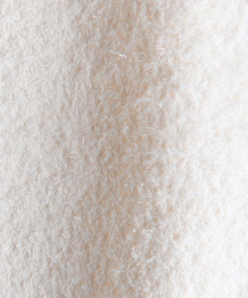 moimoln(モイモルン)の「モコモコニット無地ルームベスト(ベスト・キッズ・ピンク/クリーム・80cm/90cm/100cm)」の6枚目の写真