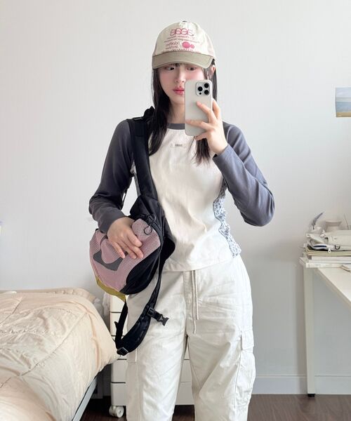 MUSINSA STANDARD WOMAN（ムシンサスタンダードウーマン）の「ウィメンズワイドカーゴパンツ[クリーム]（その他パンツ・レディース・その他・30/24/25/26/27/28/29）」の16枚目の写真