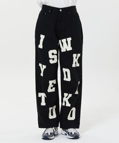 DISCOVERED/ ディスカバード IRON CROSS CROCHET SWEAT PANT