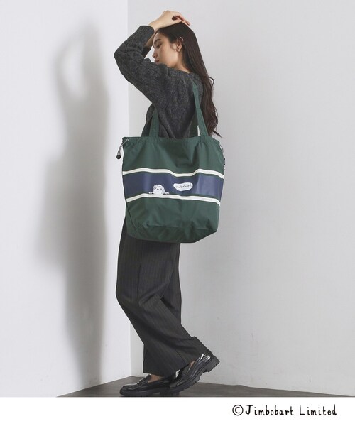 セール】【ジムボバートコラボ】ポケッタブルBIGトートバッグ（トート