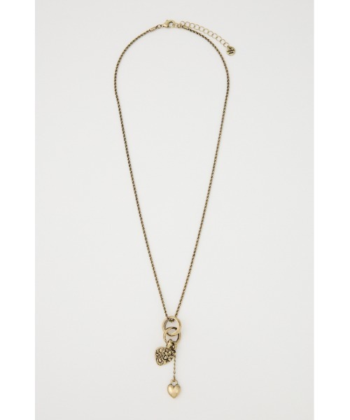 LAGUA GEM(ラグアジェム)の「JOINT HEART ネックレス(ネックレス・レディース・シルバー/ゴールド・FREE)」の2枚目の写真