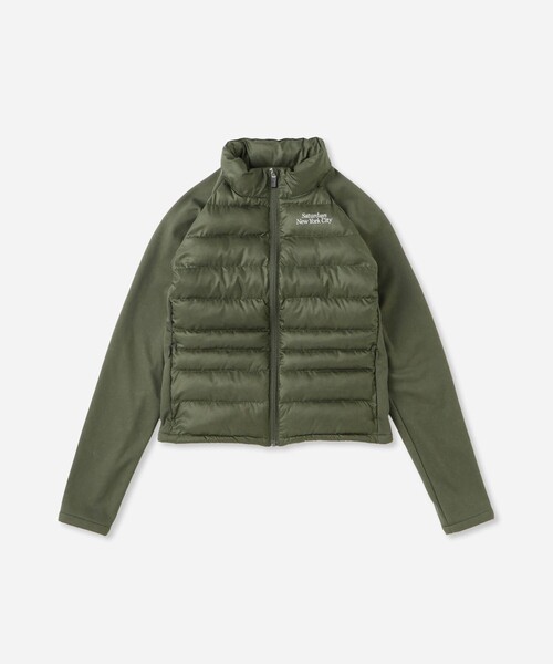 Saturdays Golf(サタデーズゴルフ)の「THERMOLITE Padding Blouson | WOMEN(ブルゾン・レディース・ブラック/オリーブ・M/S/L)」の2枚目の写真