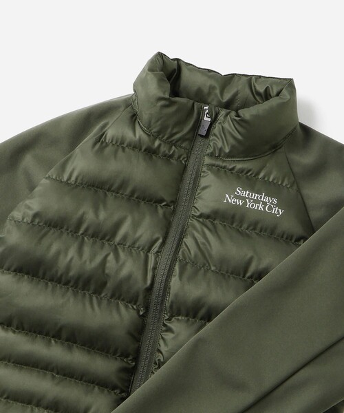 Saturdays Golf(サタデーズゴルフ)の「THERMOLITE Padding Blouson | WOMEN(ブルゾン・レディース・ブラック/オリーブ・M/S/L)」の5枚目の写真