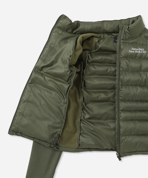 Saturdays Golf(サタデーズゴルフ)の「THERMOLITE Padding Blouson | WOMEN(ブルゾン・レディース・ブラック/オリーブ・M/S/L)」の9枚目の写真