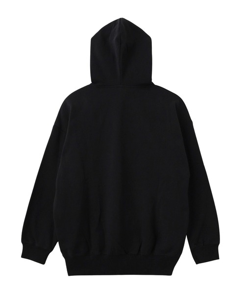 X-girl（エックスガール）の「HEART AND WING ZIP UP SWEAT HOODIE（パーカー・レディース・ブラック/アッシュ/オリーブ・S/M）」の14枚目の写真