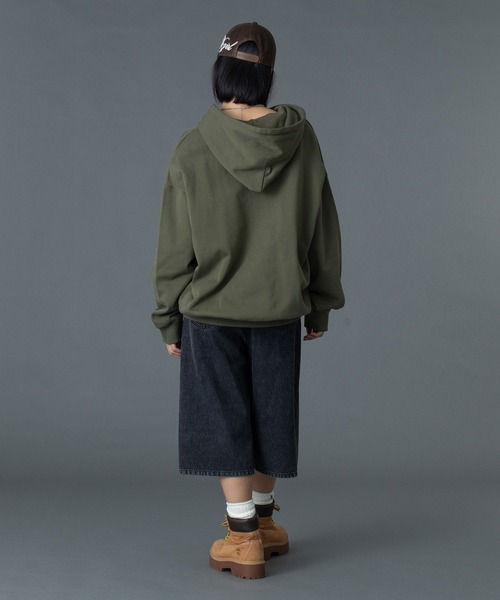 HEART AND WING ZIP UP SWEAT HOODIE（パーカー）｜X-girl（エックス