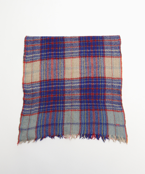 417 EDIFICE（フォーワンセブンエディフィス）の「MOISMONT / モワモン Scarf N803（マフラー・メンズ・サックスブルー/チャコールグレー/ブルー・FREE）」の3枚目の写真