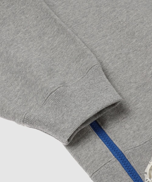 DIGAWEL(ディガウェル)の「Side zip sweatshirt(スウェット・メンズ・イエロー/ブルー・2/3)」の12枚目の写真