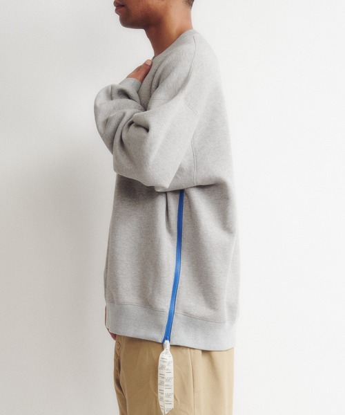 Side zip sweatshirt（スウェット）｜DIGAWEL（ディガウェル）の